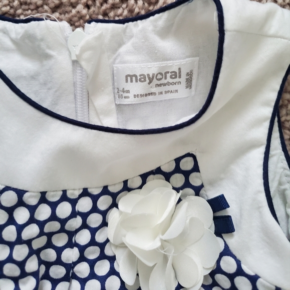 2 for $30 Mayoral baby dress - Picture 4 of 4